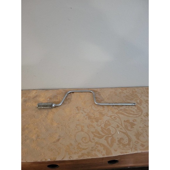 Vintage USA Easco 3/8" Drive Speed Wrench Handle Bar Socket Driver Knurled Tool - Picture 4 of 5